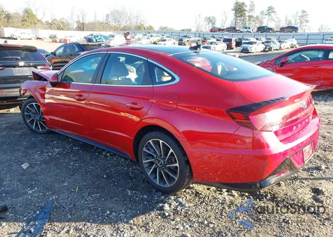 2021 Hyundai Sonata Limited z USA, uszkodzony, nr VIN 5NPEH4J24MH115070